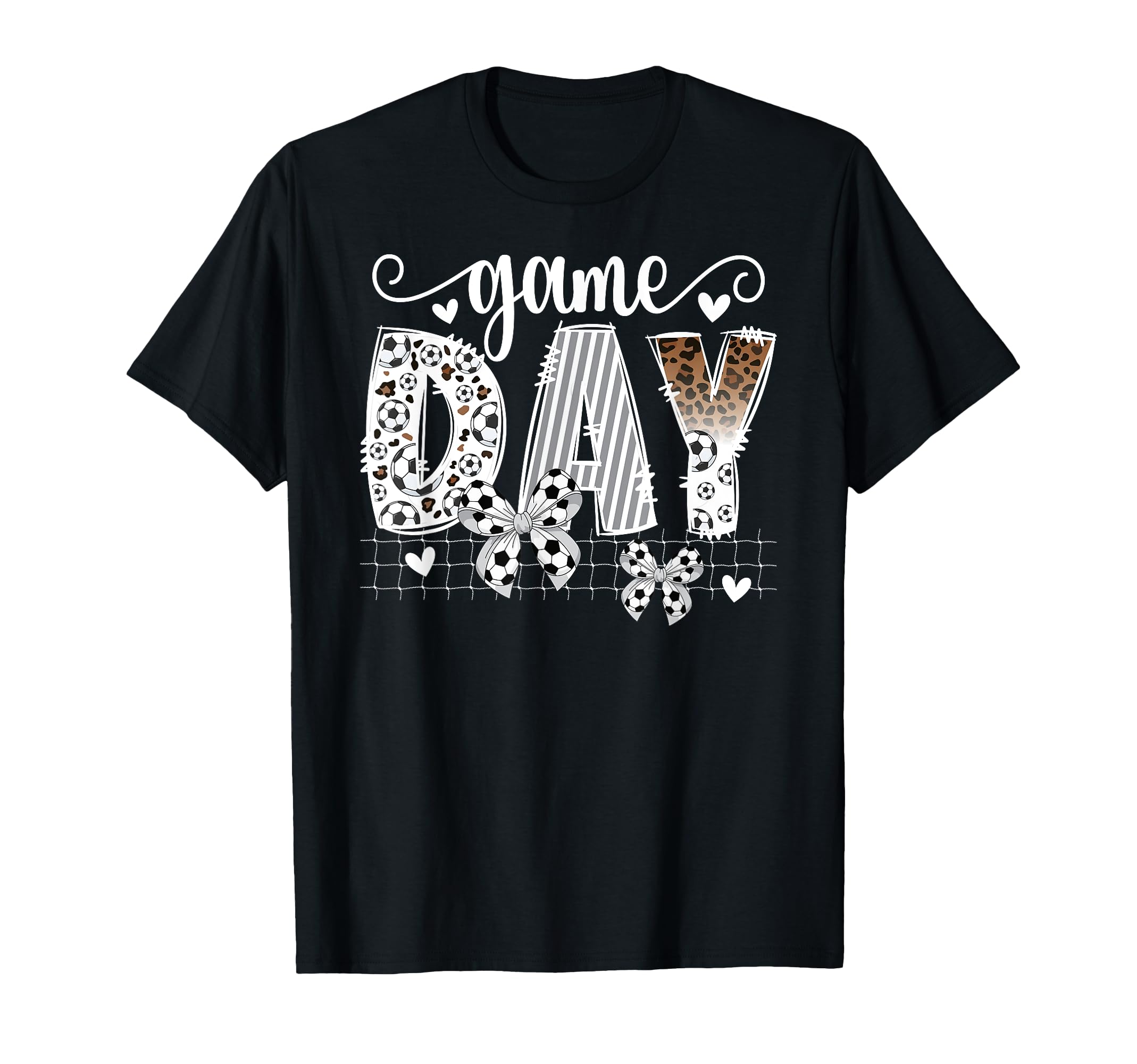 Game Day Soccer Coquette Soccer Game T-Shirt - Minimalist Print Men Women - T-Shirt, Sweatshirt, Hoodie