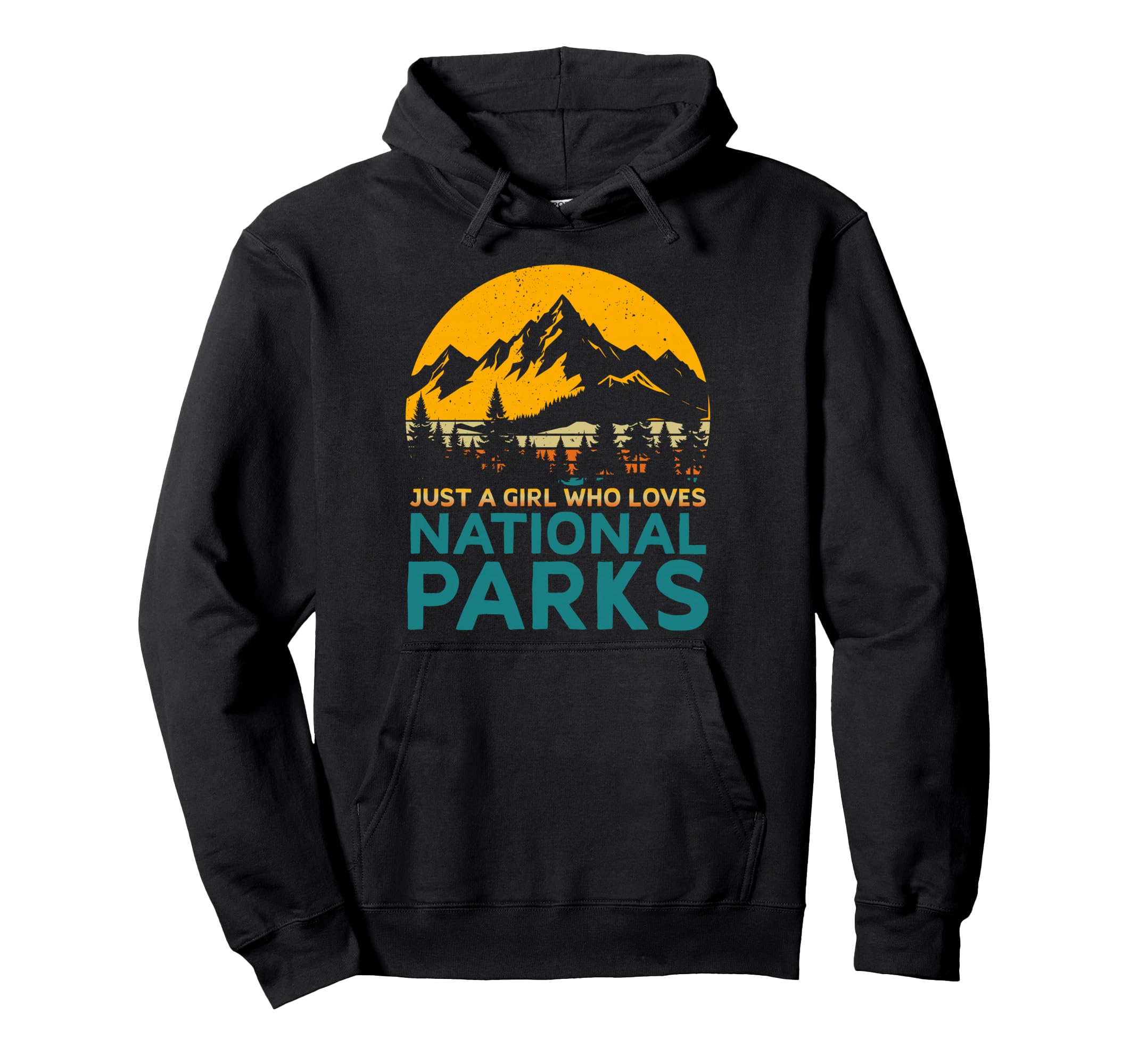 Funny Just Who Loves National Parks Hoodie - Novelty Apparel Unisex - T-Shirt, Sweatshirt, Hoodie