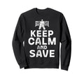 Ice Hockey Goalie Goalkeeper Keep Sweatshirt - Unique Graphic Men Women - T-Shirt, Sweatshirt, Hoodie