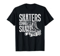Skaters Gonna Skate Roller Derby T-Shirt - Custom Art Print for Adults - T-Shirt, Sweatshirt, Hoodie