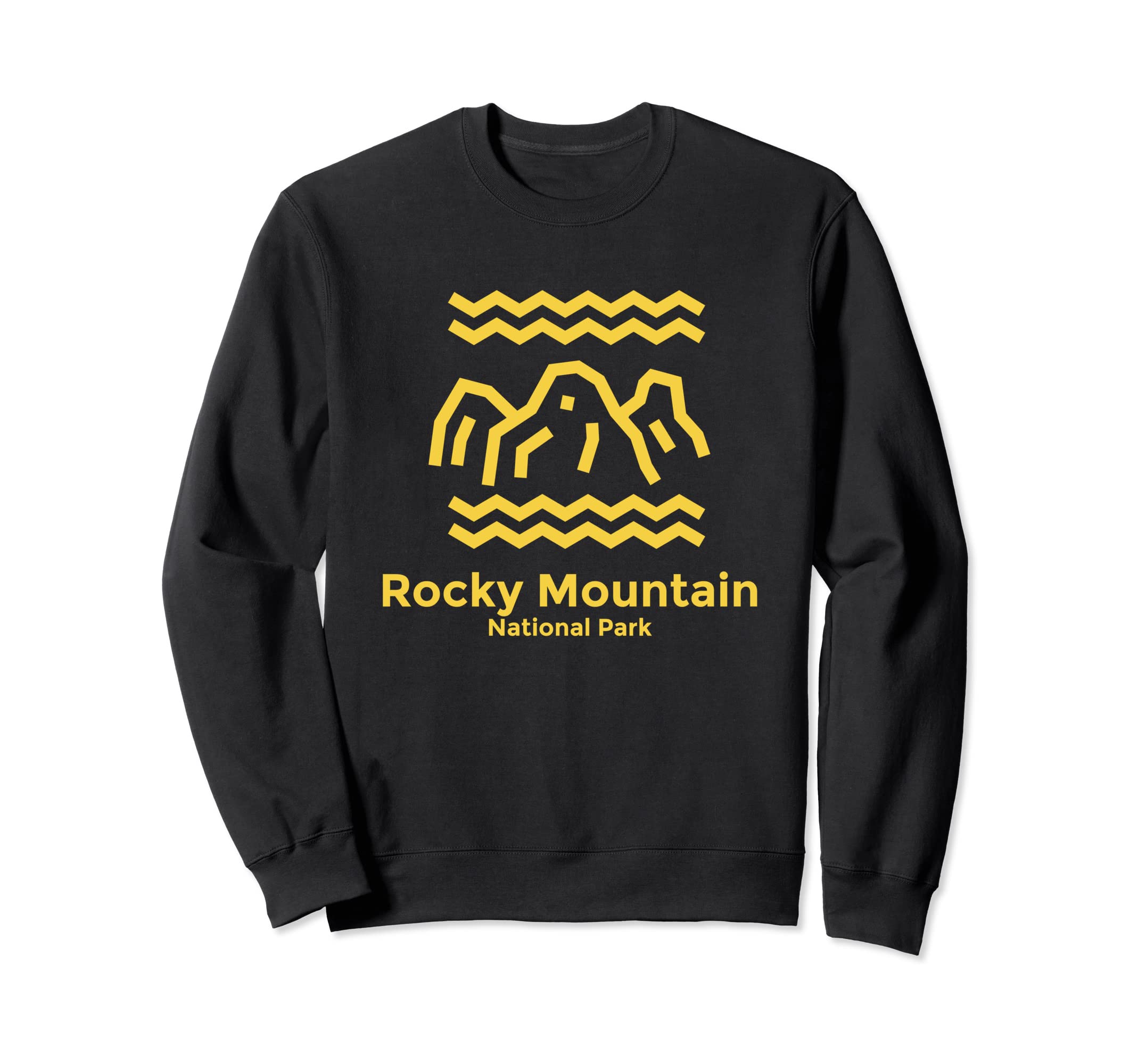 Rocky Mountain National Park Colorado Sweatshirt - Unique Graphic Unisex - T-Shirt, Sweatshirt, Hoodie
