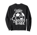 Senior Soccer Babe 2024 Class 2024 Sweatshirt - Trendy Graphic Unisex - T-Shirt, Sweatshirt, Hoodie