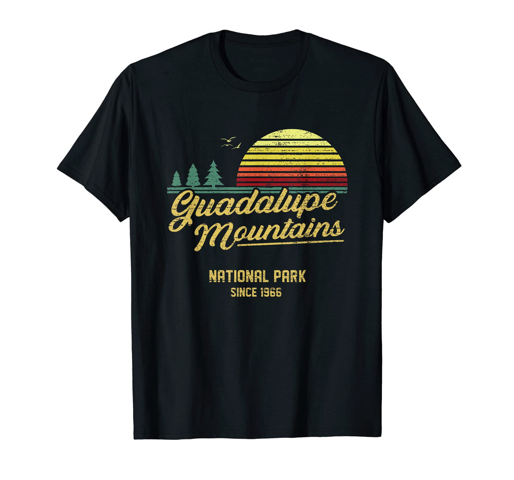 Guadalupe Mountains 1966 Est National Park T-Shirt - Trendy Graphic Unisex - T-Shirt, Sweatshirt, Hoodie