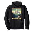 Mt Rainier National Park Souvenir Hoodie - Casual Everyday Wear for Adults - T-Shirt, Sweatshirt, Hoodie