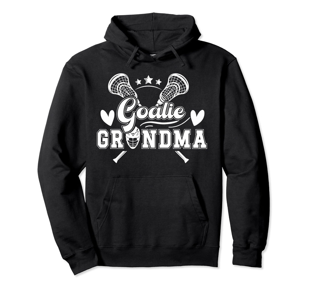 Lacrosse Goalie Grandma Lacrosse Hoodie - Aesthetic Graphic Unisex - T-Shirt, Sweatshirt, Hoodie
