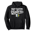 Busy Raising Ballers Soccer Volleyball Hoodie - Trendy Graphic Men Women - T-Shirt, Sweatshirt, Hoodie