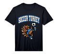 Thanksgiving Soccer Turkey Bicycle T-Shirt - Novelty Apparel Men Women - T-Shirt, Sweatshirt, Hoodie