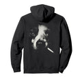 Border Collie Smoking Cigarette Hoodie - Fun Novelty Design Men Women - T-Shirt, Sweatshirt, Hoodie