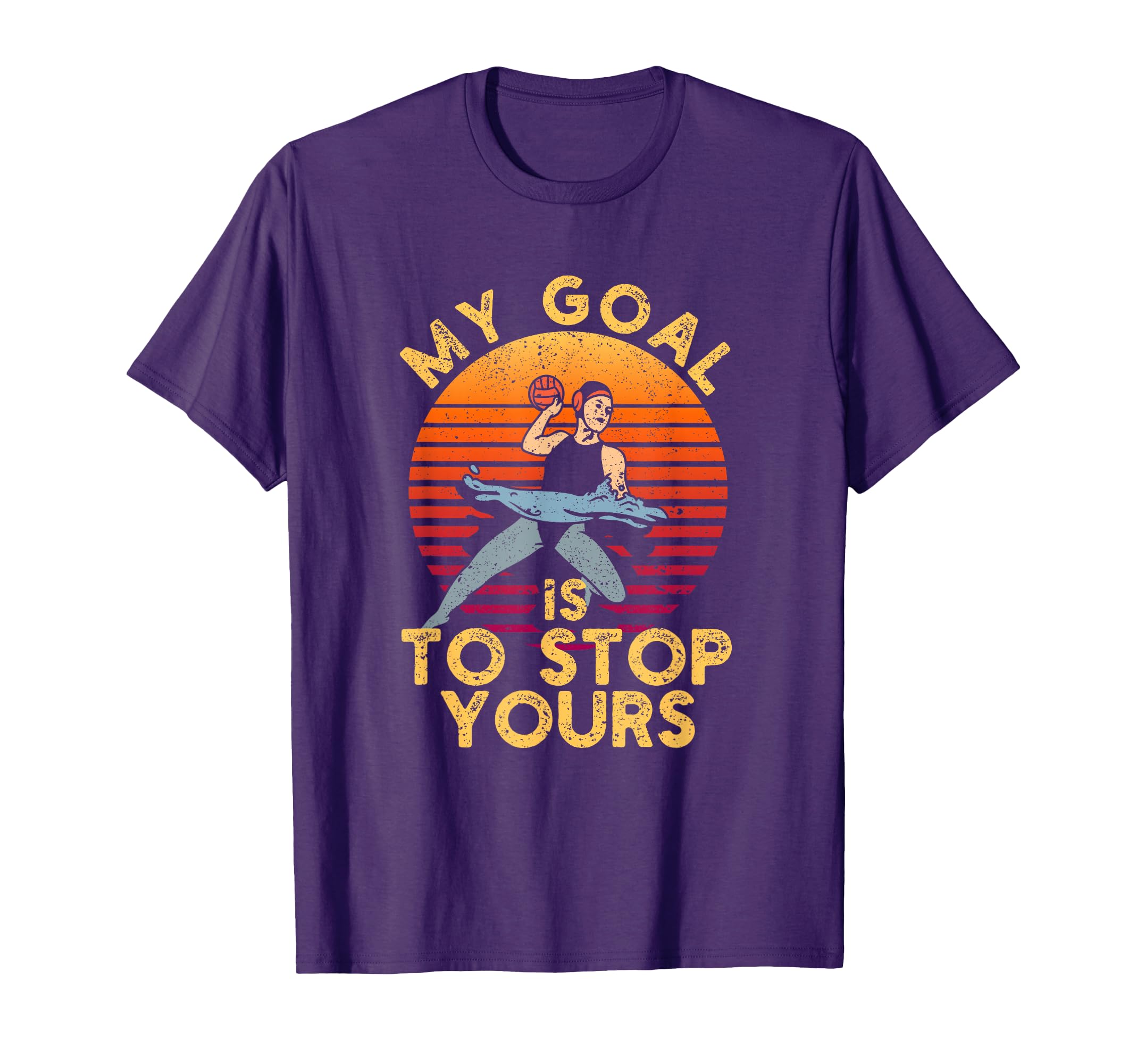 My Goal Is To Stop Yours Funny Water T-Shirt - Custom Art Print Men Women - T-Shirt, Sweatshirt, Hoodie