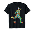 Soccer Player Ball Polka Dots Happy T-Shirt - Streetwear Style Men Women - T-Shirt, Sweatshirt, Hoodie
