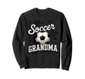 Soccer Grandma Heart Soccer Ball Sweatshirt - Trendy Graphic for Adults - T-Shirt, Sweatshirt, Hoodie