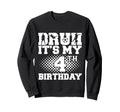Bruh Its My 4Th Birthday Soccer 4 Sweatshirt - Minimalist Print Men Women - T-Shirt, Sweatshirt, Hoodie