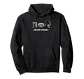Never Forget Cassette Tape Headphone Hoodie - Aesthetic Graphic Men Women - T-Shirt, Sweatshirt, Hoodie