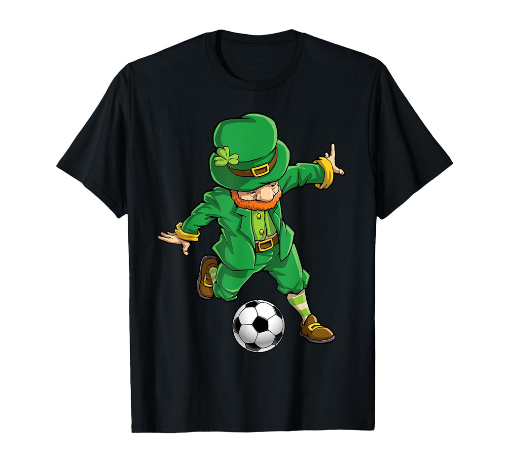 Soccer Leprechaun St Patricks Day Sports T-Shirt - Trendy Graphic Men Women - T-Shirt, Sweatshirt, Hoodie