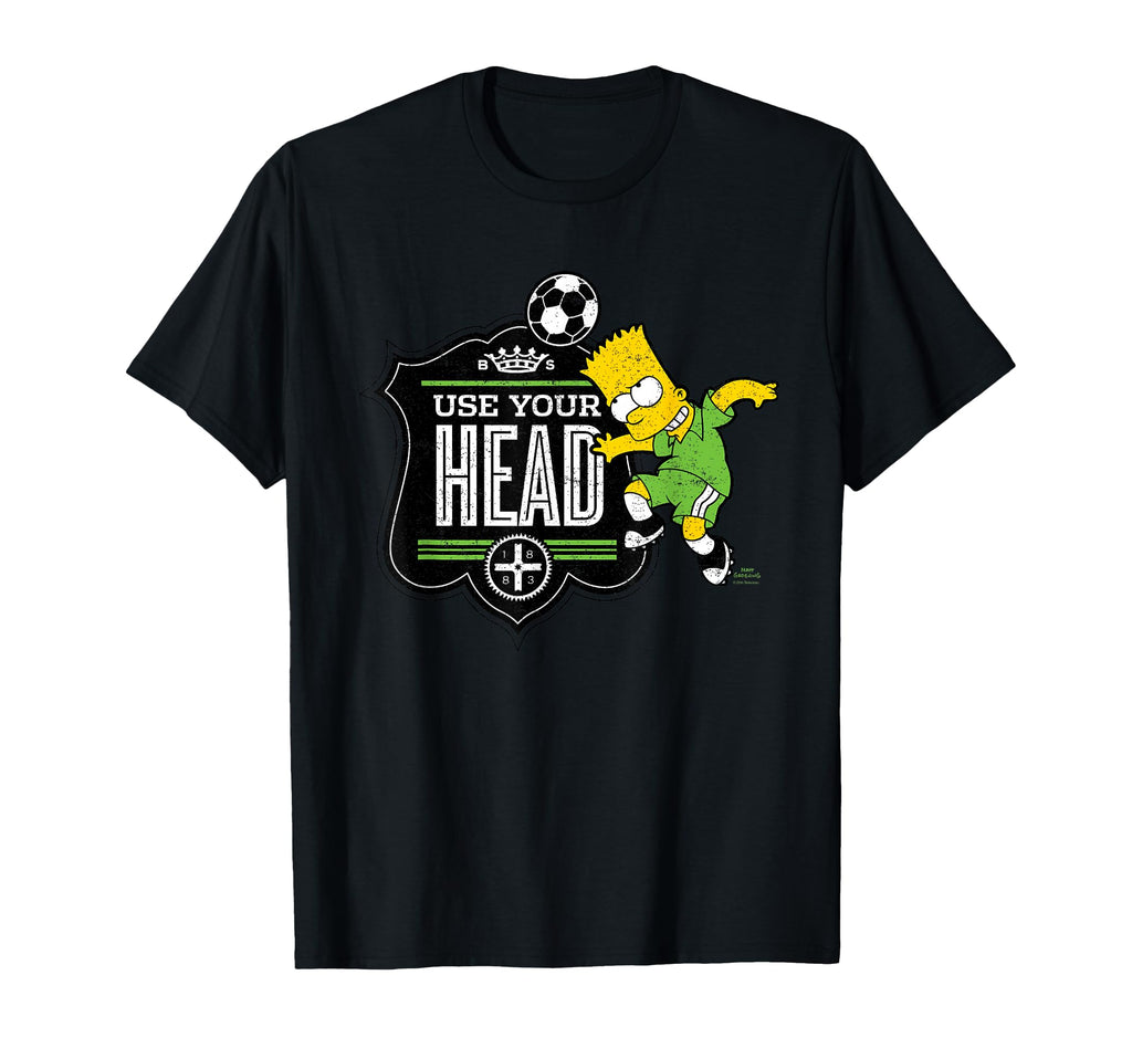Simpsons Soccer Bart Simpson Use Your T-Shirt - Trendy Graphic Men Women - T-Shirt, Sweatshirt, Hoodie