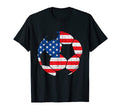 Distressed American Flag Soccer T-Shirt - Custom Art Print for Adults - T-Shirt, Sweatshirt, Hoodie