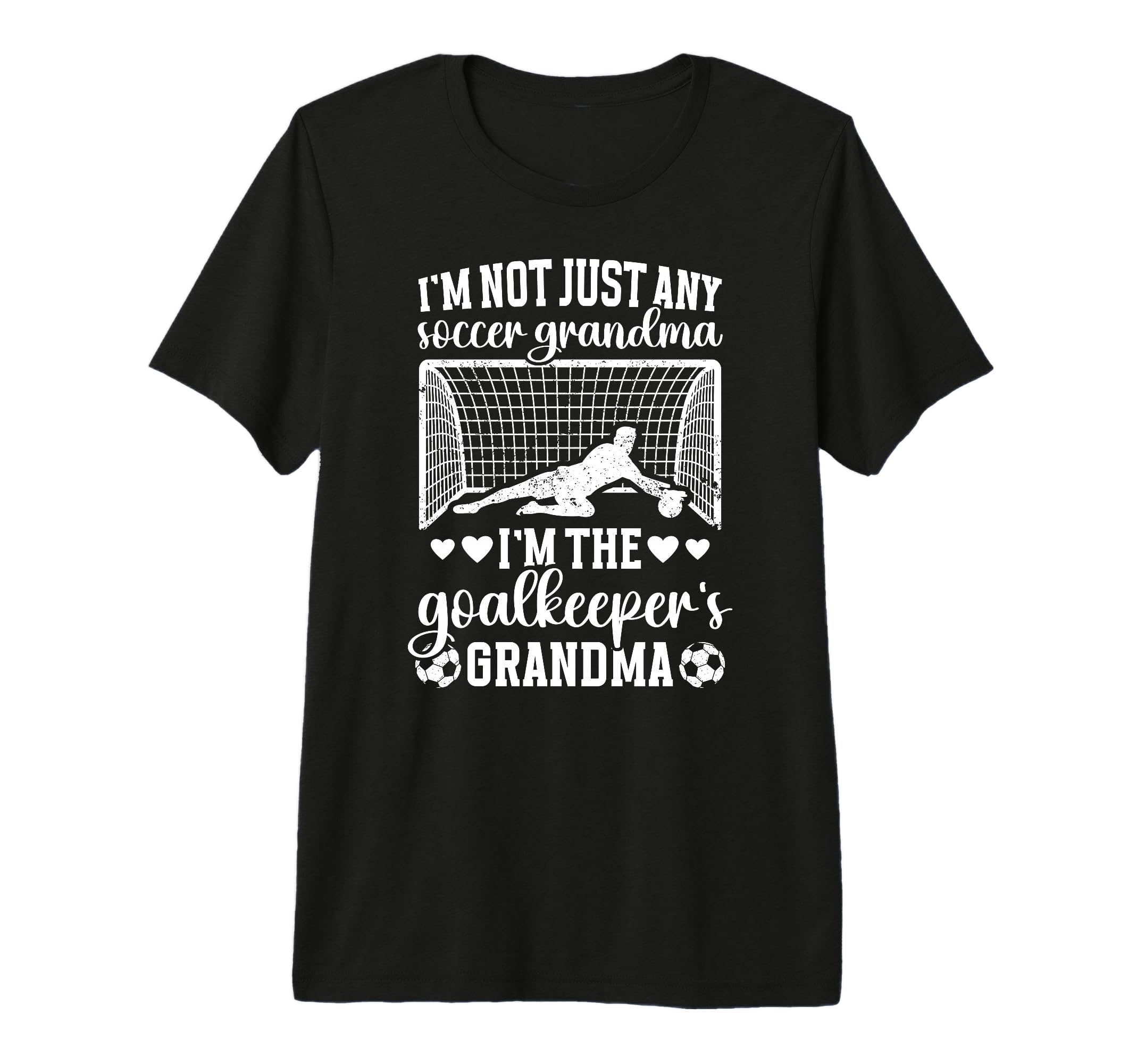 Im Soccer Goalkeeper Grandma Soccer T-Shirt - Custom Art Print for Adults - T-Shirt, Sweatshirt, Hoodie