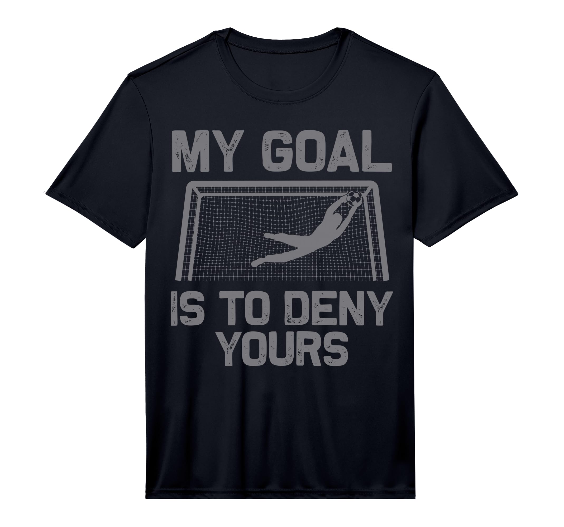 Soccer Goalie Art Gag Soccer Player T-Shirt - Graphic Print Unisex - T-Shirt, Sweatshirt, Hoodie