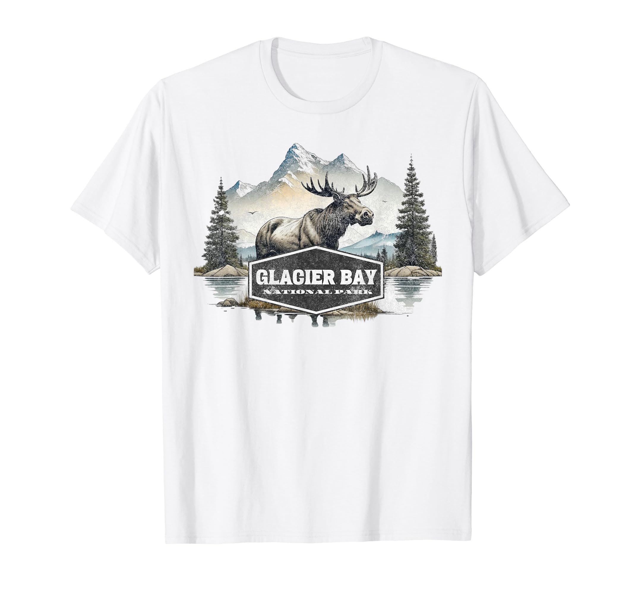Glacier Bay National Park Alaska Hoodie - Casual Everyday Wear Men Women - T-Shirt, Sweatshirt, Hoodie