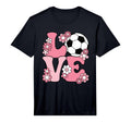 Groovy Soccer Love Soccer Player Soccer T-Shirt - Streetwear Style Unisex - T-Shirt, Sweatshirt, Hoodie