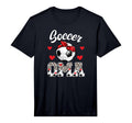 Mens Soccer Oma Leopard Grandma Oma T-Shirt - Minimalist Print Unisex - T-Shirt, Sweatshirt, Hoodie
