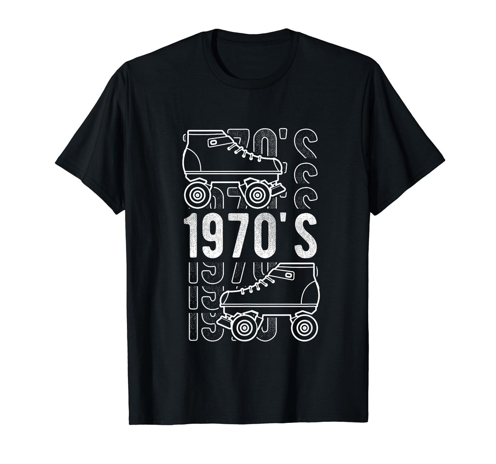 1970S Roller Skates Skating Lifestyle T-Shirt - Aesthetic Graphic Unisex - T-Shirt, Sweatshirt, Hoodie