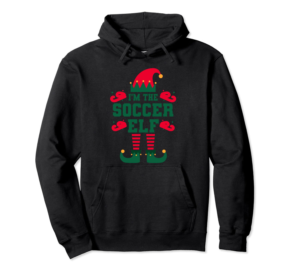 Matching Family Im Soccer Elf Hoodie - Aesthetic Graphic Men Women - T-Shirt, Sweatshirt, Hoodie