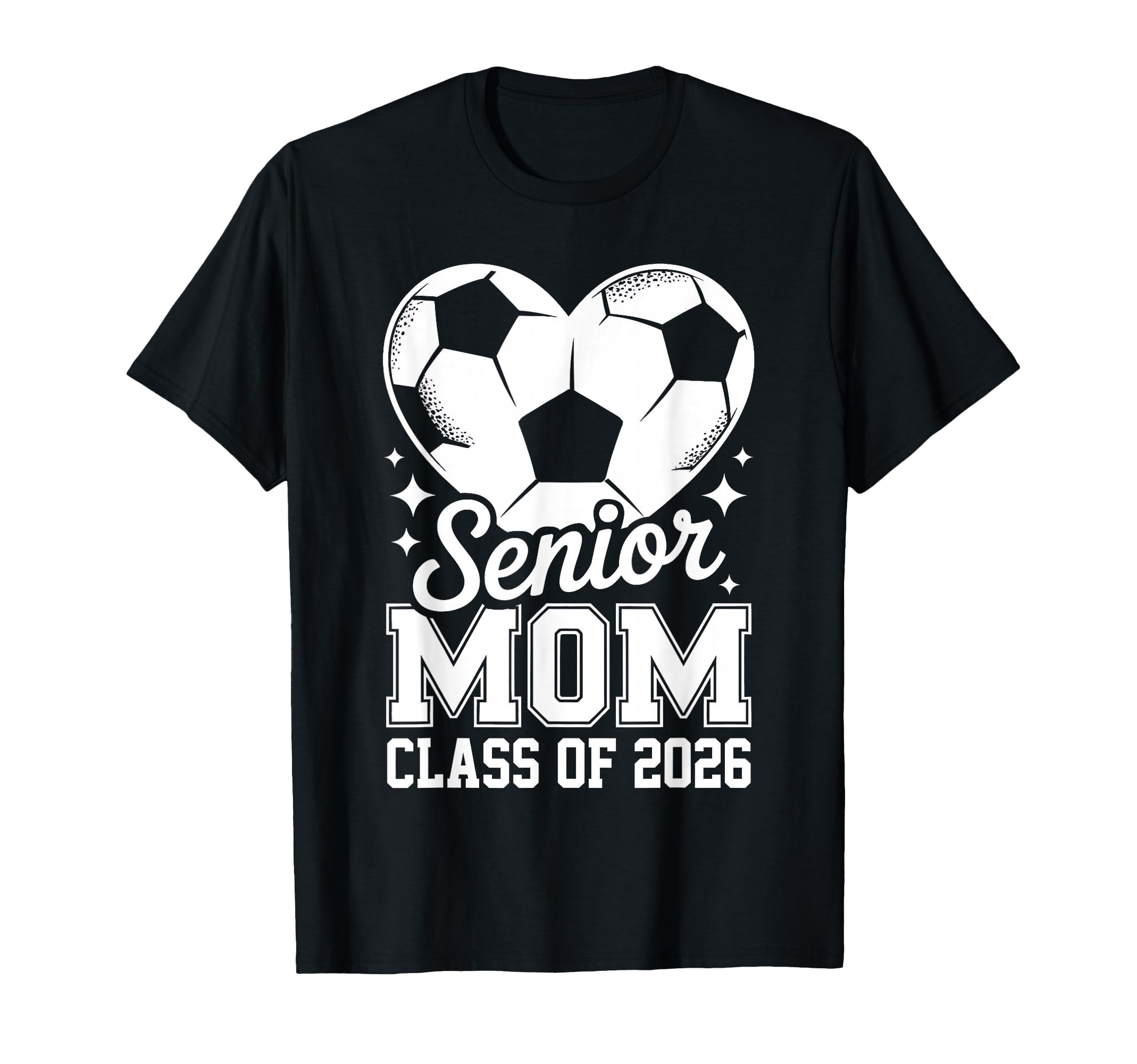 Senior Mom Class 2026 Soccer Graduation T-Shirt - Custom Art Print Unisex - T-Shirt, Sweatshirt, Hoodie