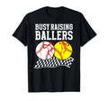 Busy Raising Ballers Baseball Softball T-Shirt - Custom Art Print Unisex - T-Shirt, Sweatshirt, Hoodie