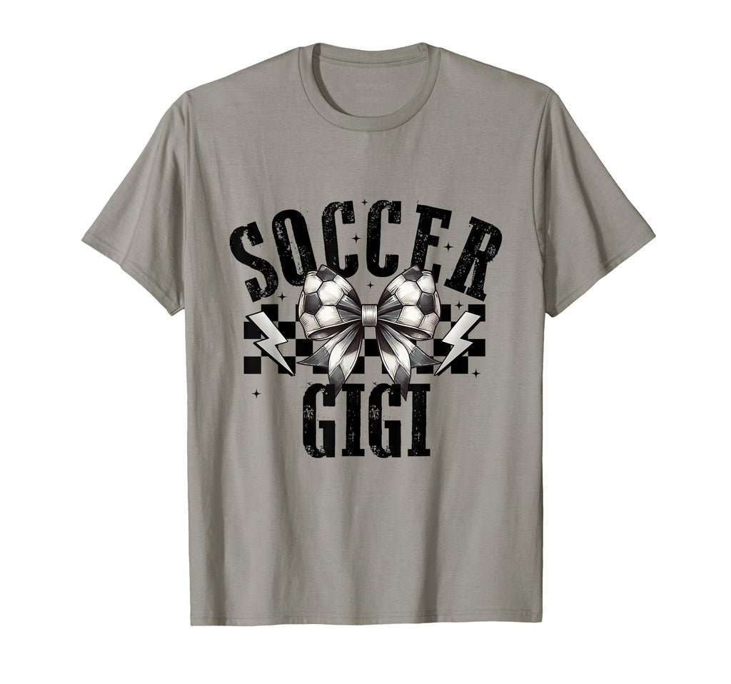 Soccer Gigi Groovy Soccer Coquette T-Shirt - Fun Novelty Design for Adults - T-Shirt, Sweatshirt, Hoodie