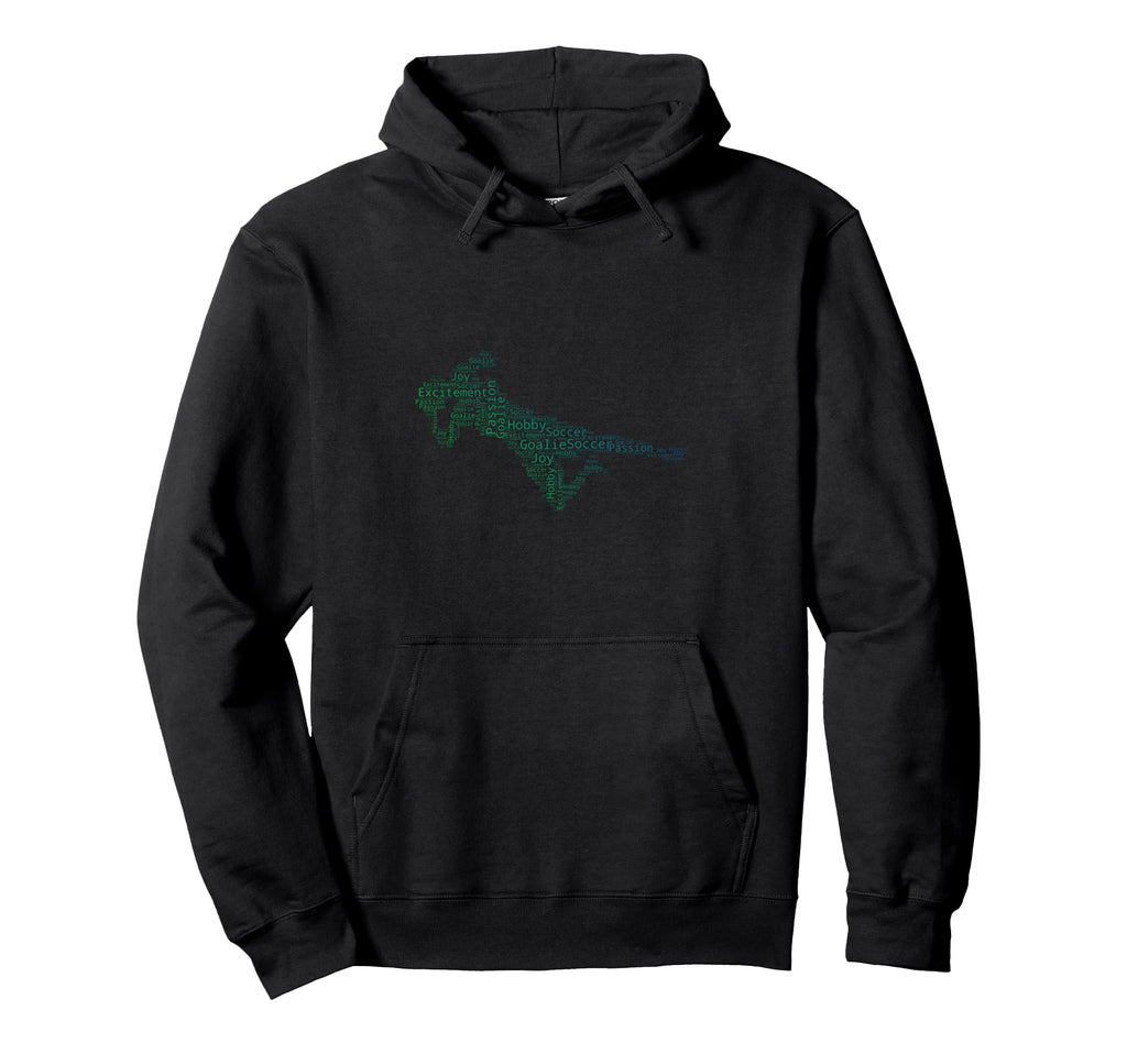 Fu Baller Fussball Torwart Damen Sweatshirt - Aesthetic Graphic for Adults - T-Shirt, Sweatshirt, Hoodie