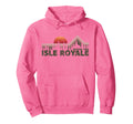 Isle Royale National Park Nature Hoodie - Novelty Apparel Unisex - T-Shirt, Sweatshirt, Hoodie