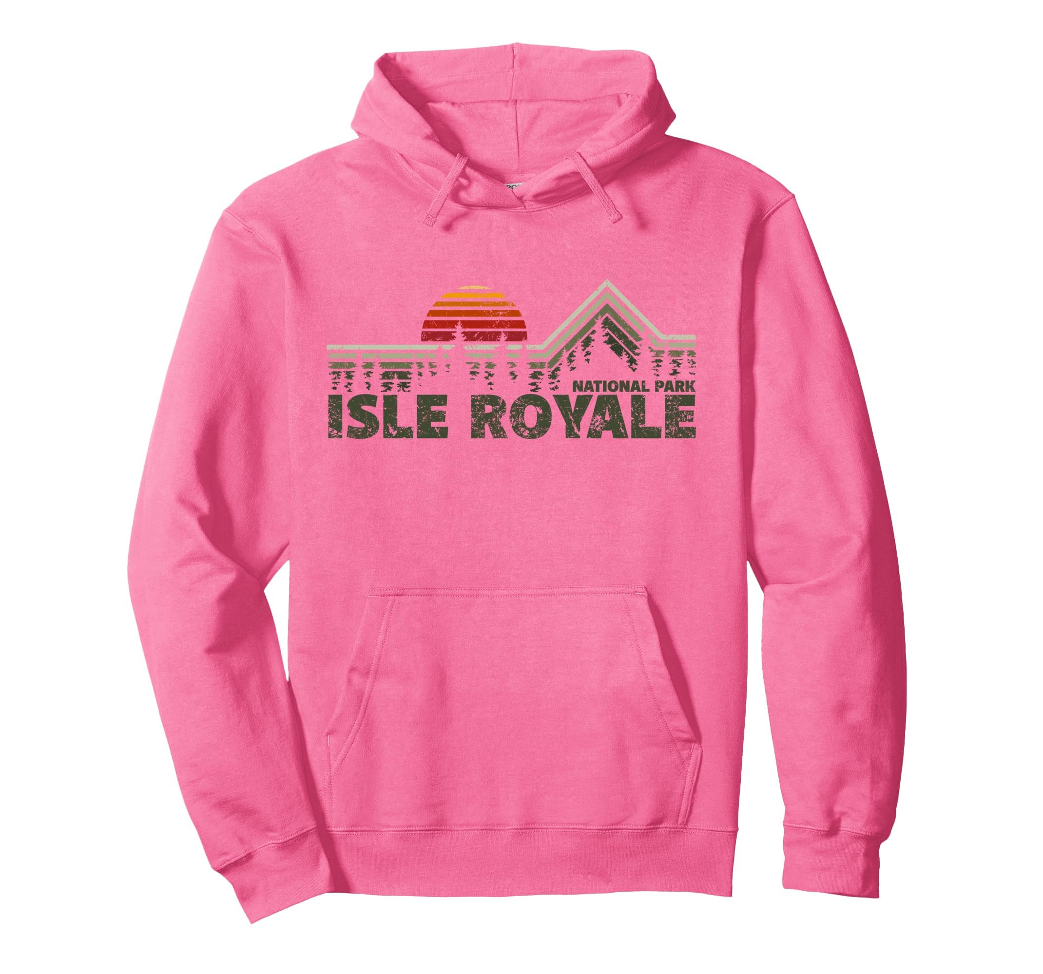 Isle Royale National Park Nature Hoodie - Novelty Apparel Unisex - T-Shirt, Sweatshirt, Hoodie