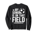 Proud Soccer Senior Dad 2026 Sweatshirt - Aesthetic Graphic for Adults - T-Shirt, Sweatshirt, Hoodie