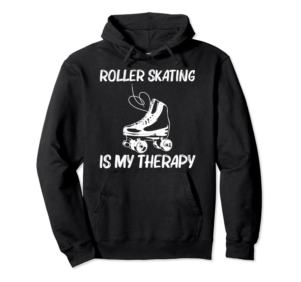 Roller Skating Disco Derby Skates Hoodie - Minimalist Print Men Women - T-Shirt, Sweatshirt, Hoodie