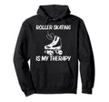 Roller Skating Disco Derby Skates Hoodie - Minimalist Print Men Women - T-Shirt, Sweatshirt, Hoodie