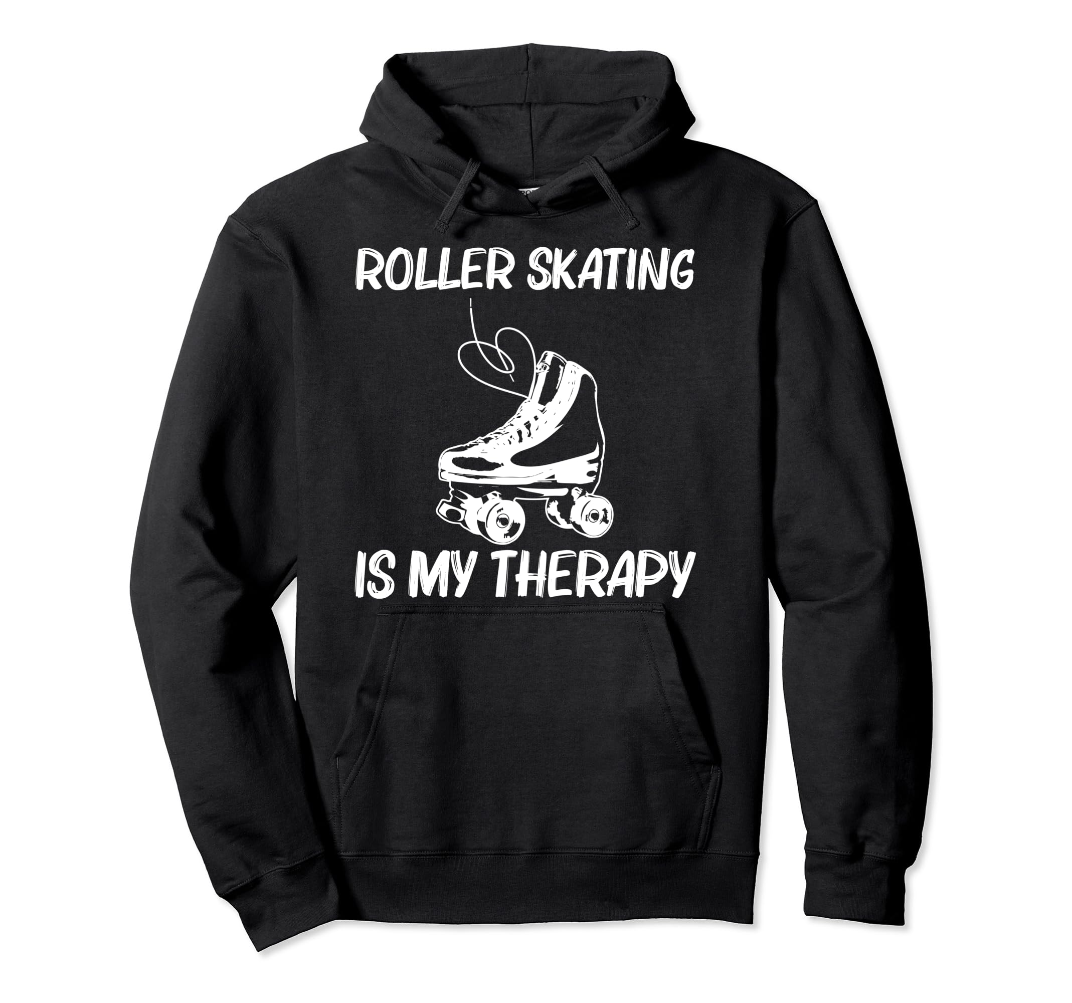 Roller Skating Disco Derby Skates Hoodie - Minimalist Print Men Women - T-Shirt, Sweatshirt, Hoodie