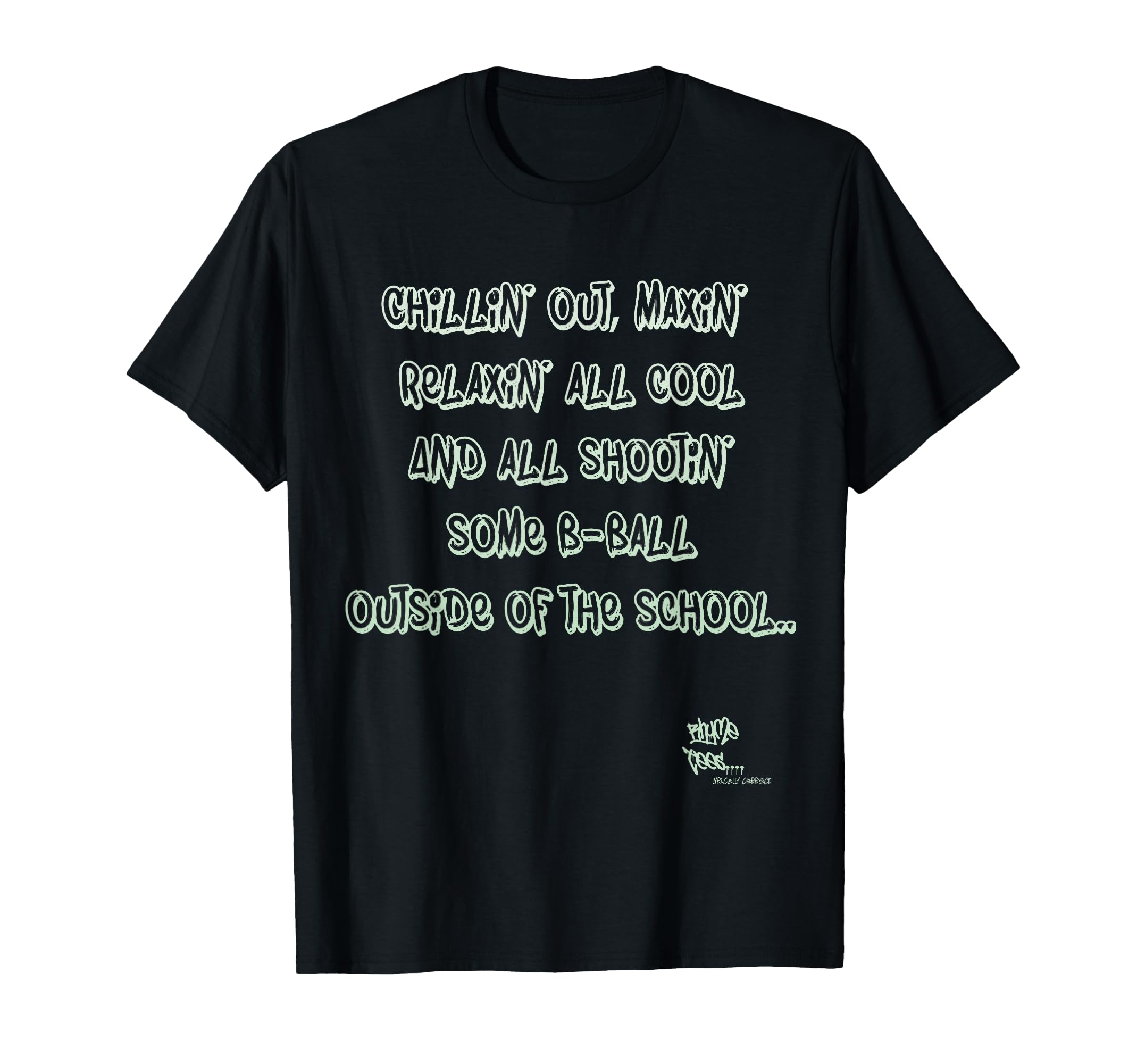 Old School Rap Hip Hop Chillin Out T-Shirt - Unique Graphic Men Women - T-Shirt, Sweatshirt, Hoodie