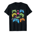 Video Game Console Controllers T-Shirt - Casual Everyday Wear Men Women - T-Shirt, Sweatshirt, Hoodie