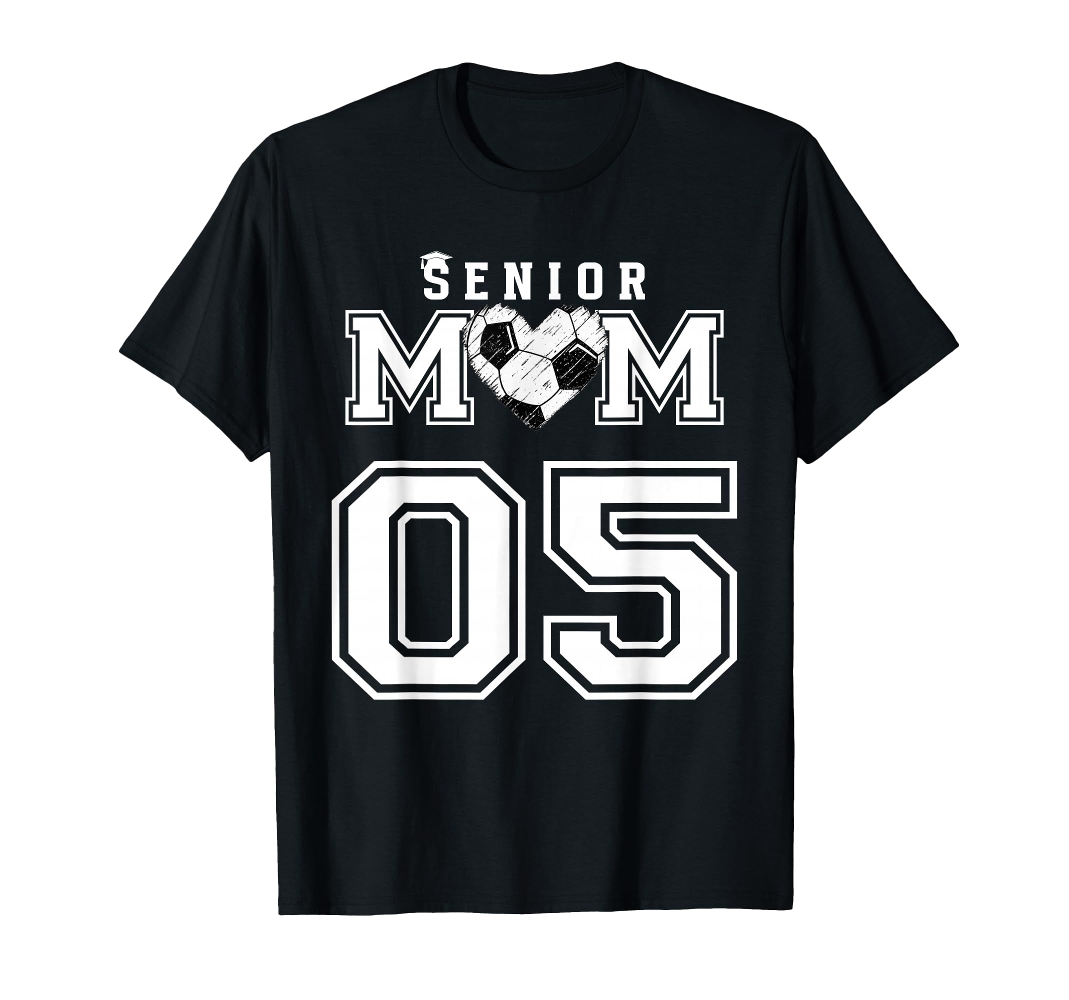 Proud Senior Soccer Mom Custom Jersey T-Shirt - Unique Graphic for Adults - T-Shirt, Sweatshirt, Hoodie
