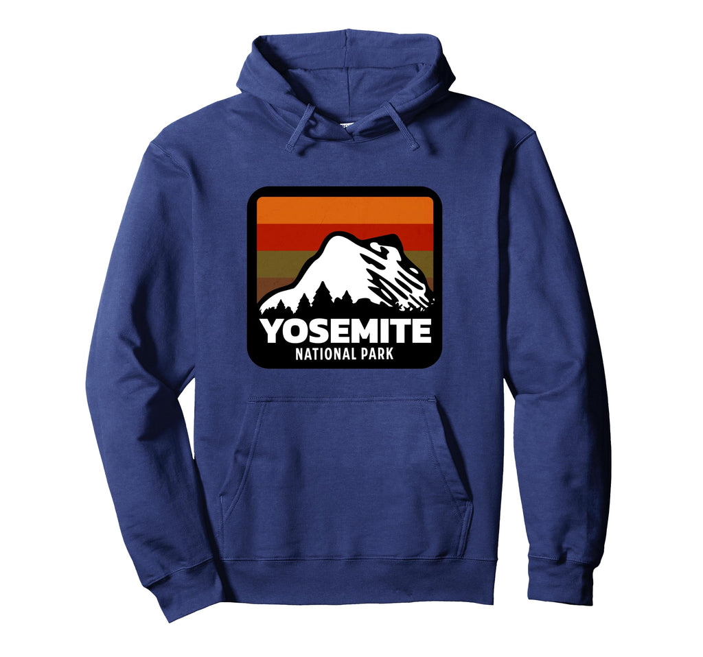 National Park Yosemite California Hoodie - Minimalist Print for Adults - T-Shirt, Sweatshirt, Hoodie