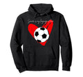 Soccer Is My Language Love Hoodie - Casual Everyday Wear Unisex - T-Shirt, Sweatshirt, Hoodie
