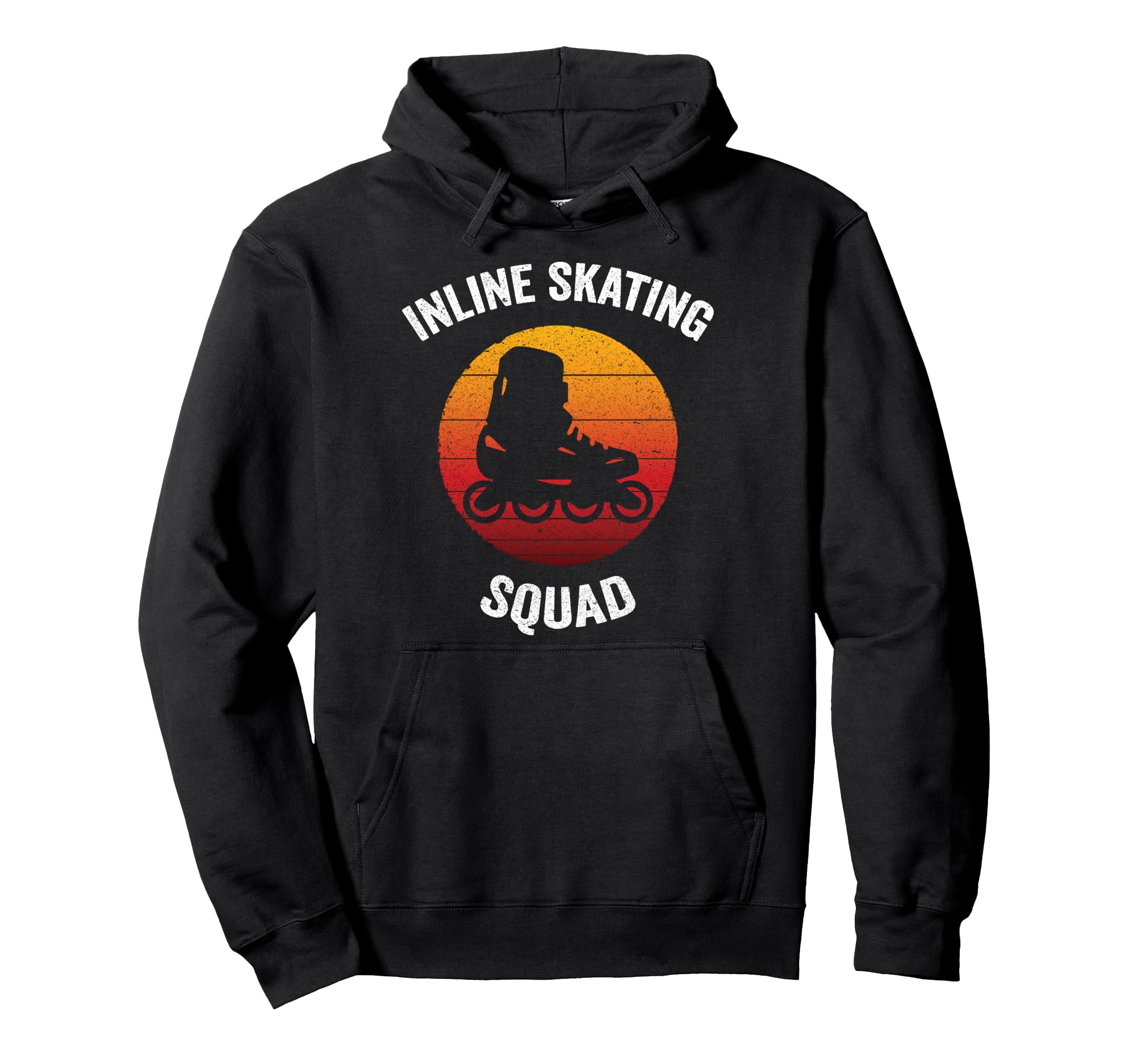 Inline Skating Squad Roller Skate Hoodie - Fun Novelty Design Men Women - T-Shirt, Sweatshirt, Hoodie
