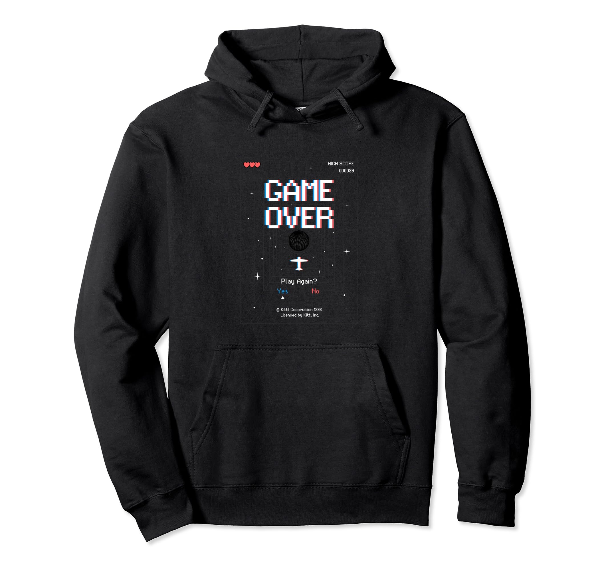 Arcade Pixel Game Gamer Nostalgia Hoodie - Unique Graphic for Adults - T-Shirt, Sweatshirt, Hoodie