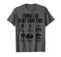 Soccer Things I Do My Spare Time T-Shirt - Custom Art Print for Adults - T-Shirt, Sweatshirt, Hoodie