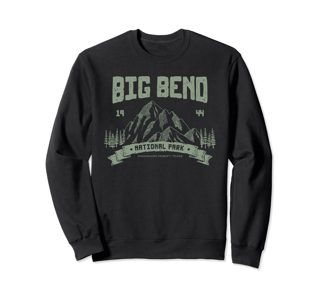 Big Bend National Park Outdoor Gift Sweatshirt - Custom Art Print Unisex - T-Shirt, Sweatshirt, Hoodie