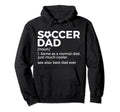 Funny Soccer Dad Definition Mens Soccer Hoodie - Unique Graphic Unisex - T-Shirt, Sweatshirt, Hoodie