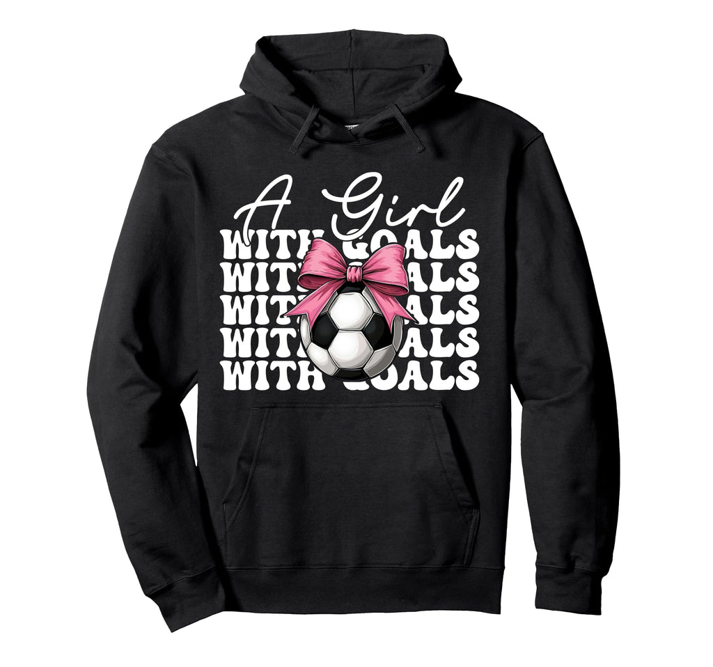 Soccer Soccer Mom Mothers Day Goals Hoodie - Unique Graphic Men Women - T-Shirt, Sweatshirt, Hoodie