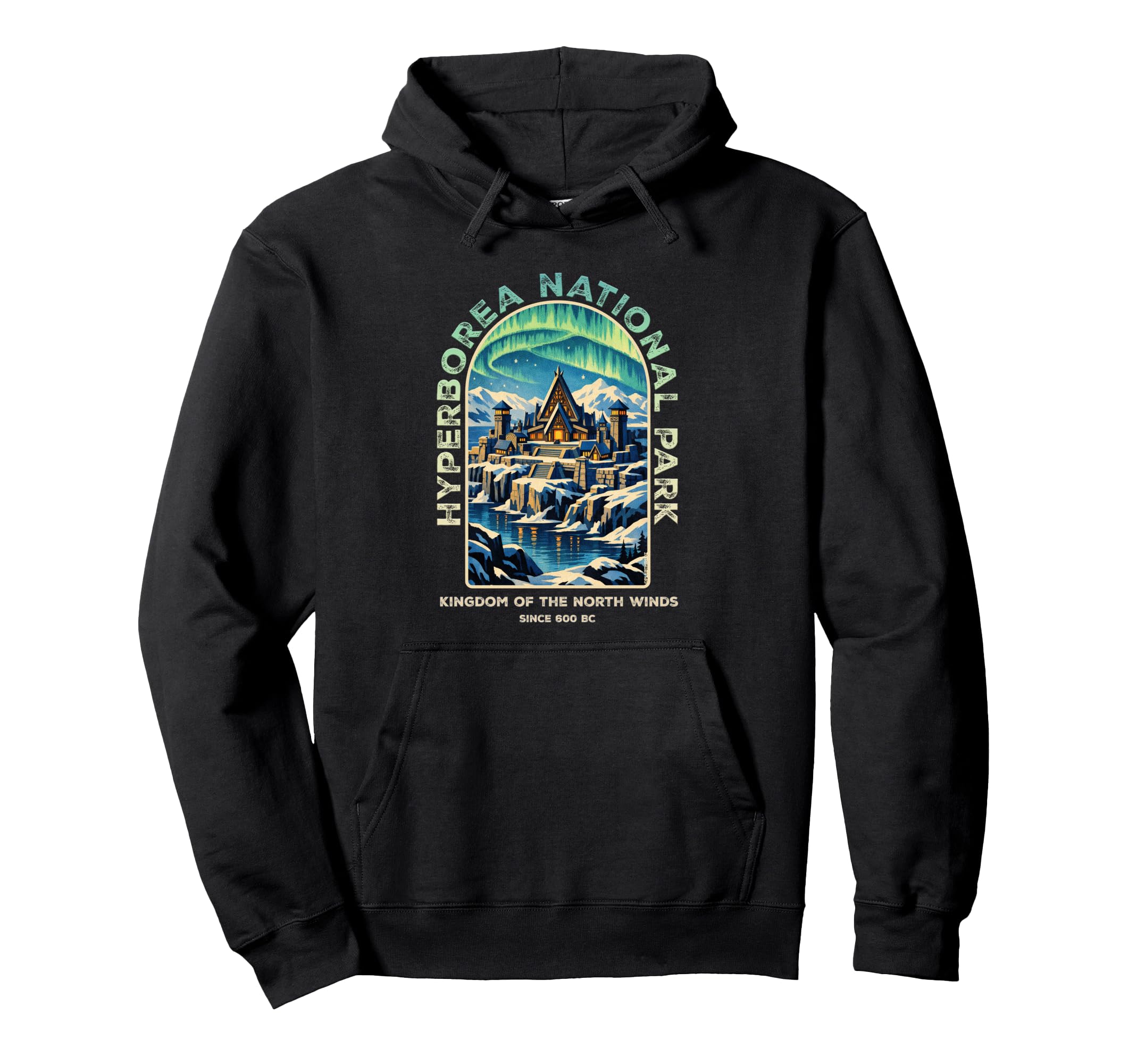 Hyperborea National Park Greek Mythology Hoodie - Custom Art Print Unisex - T-Shirt, Sweatshirt, Hoodie