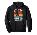 Lifes Game And Im Sideline Mvp Hoodie - Aesthetic Graphic for Adults - T-Shirt, Sweatshirt, Hoodie